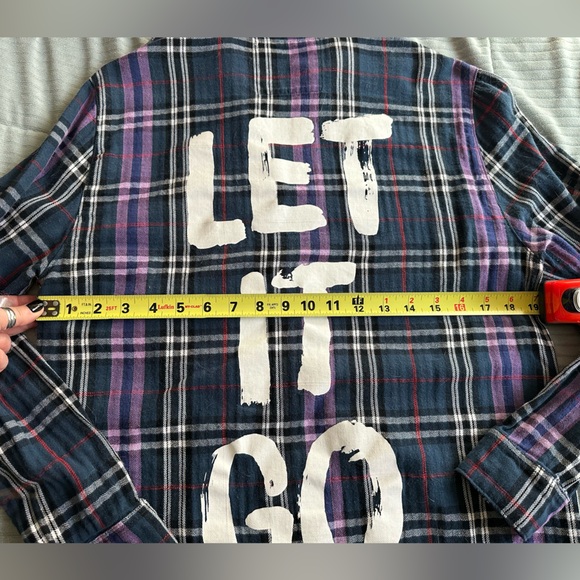 Disney Frozen- let it go Flannel - Picture 5 of 9